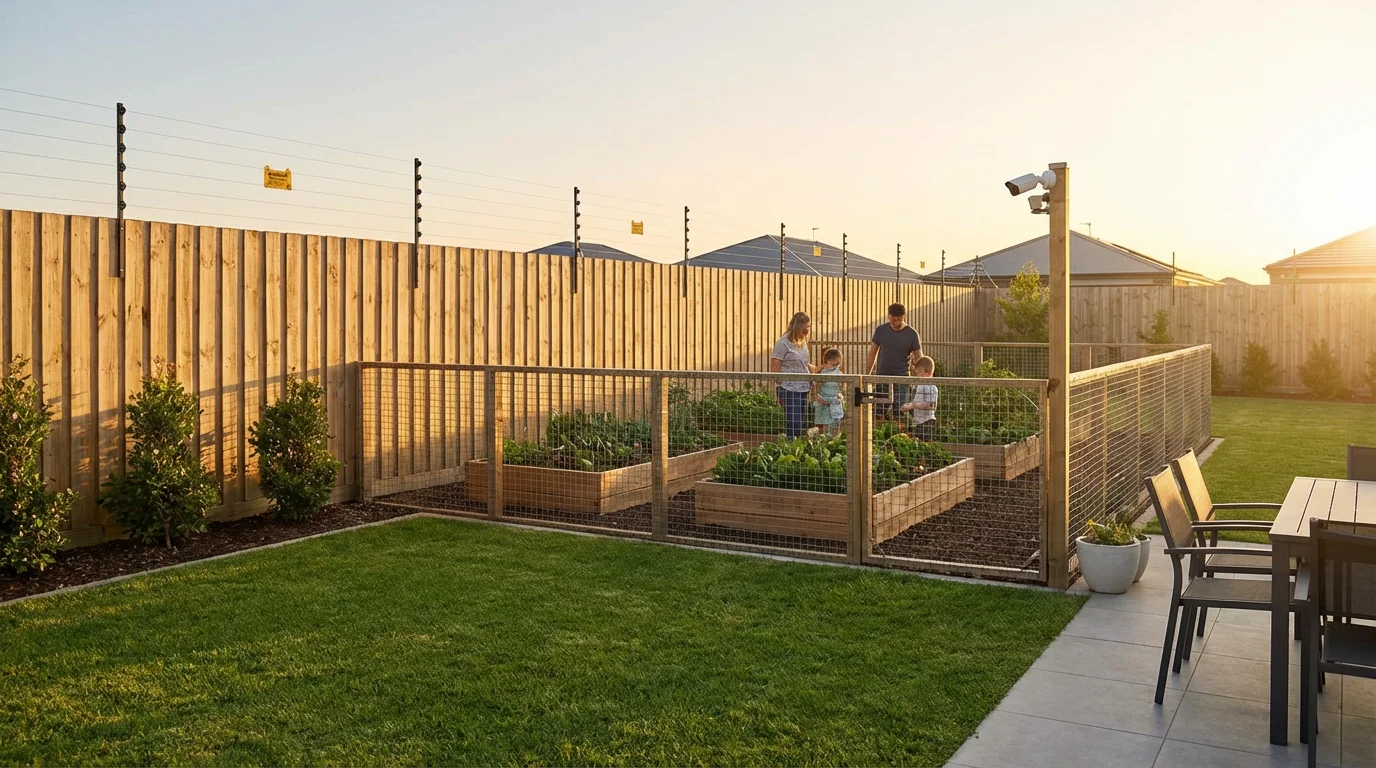 Protección perimetral residencial